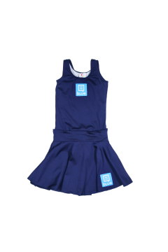 KIT MAIÔ E SAIA BALÉ BLUE