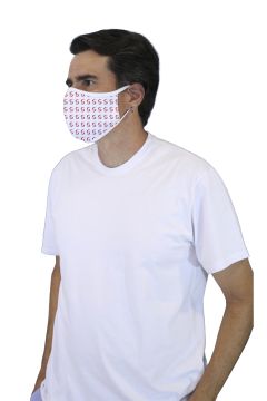 MÁSCARA DE PROTEÇÃO ANATÔMICA PERSONALIZADA - DRY DUPLO - ATACADO/ MÍNIMO 100 UND