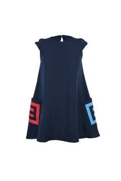 VESTIDO TRAPÉZIO BLUE